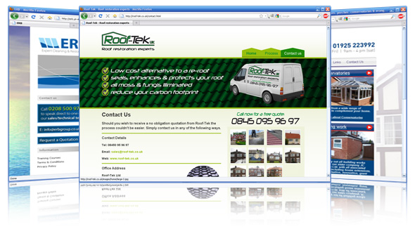 Web site design examples